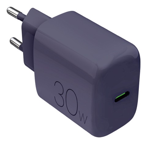 PURO PUTCUSBC30WDYDKBL17 Caricabatterie per dispositivi mobili Universale Blu scuro AC Ricarica rapida Interno