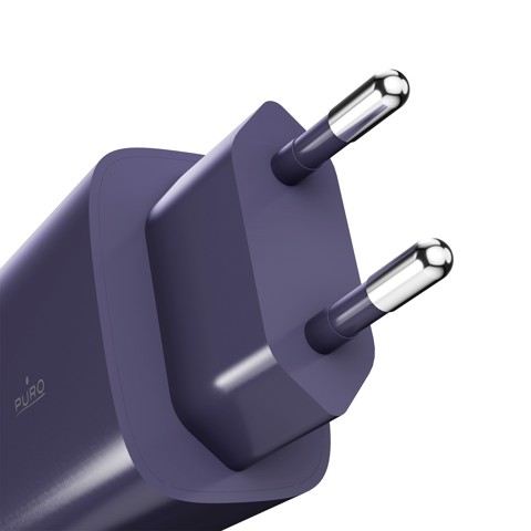 PURO PUTCUSBC30WDYDKBL17 Caricabatterie per dispositivi mobili Universale Blu scuro AC Ricarica rapida Interno