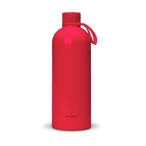 PURO PUWB750DW3RED borraccia Uso quotidiano 750 ml Acciaio inossidabile Rosso