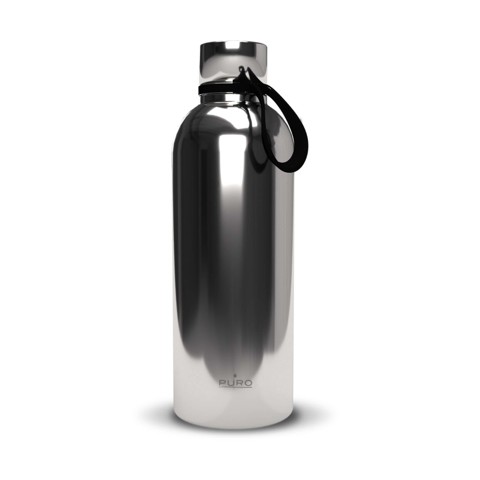 PURO PUWB750DW3STEEL borraccia Uso quotidiano 750 ml Acciaio inossidabile Argento