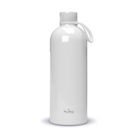 PURO PUWB750DW3WHI borraccia Uso quotidiano 750 ml Acciaio inossidabile Bianco