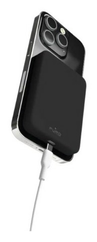PURO Slim Power Mag Polimeri di litio (LiPo) 4000 mAh Carica wireless Nero