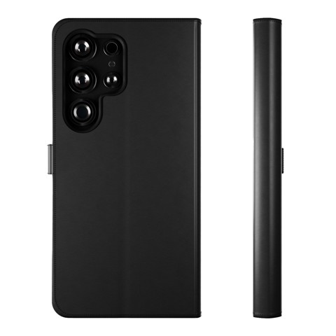 PURO Wallet Stand custodia per cellulare 17,5 cm (6.9") Custodia a borsellino Nero