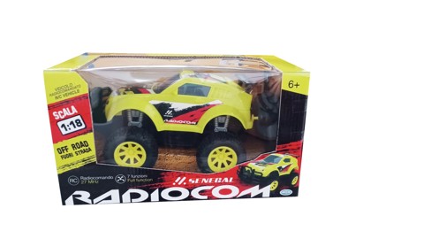 RADIOCOM 40725 modellino radiocomandato (RC) Camion da corsa Motore elettrico 1:18