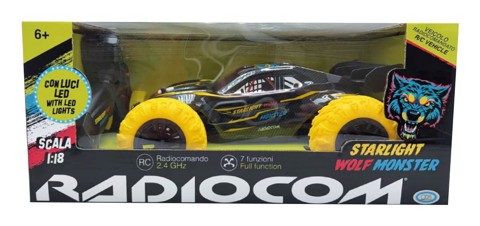 Radiofly 40742 modellino radiocomandato (RC) Monster truck Motore elettrico 1:18