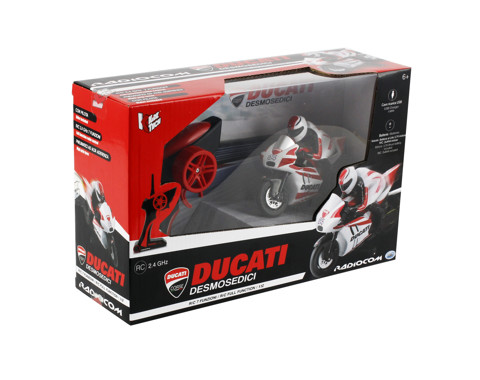Radiofly RADIOCOM - DUCATI DESMOSEDICI 1:12 Motore elettrico Motocicletta