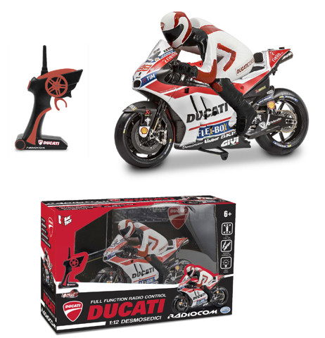 Radiofly RADIOCOM - DUCATI DESMOSEDICI 1:12 Motore elettrico Motocicletta