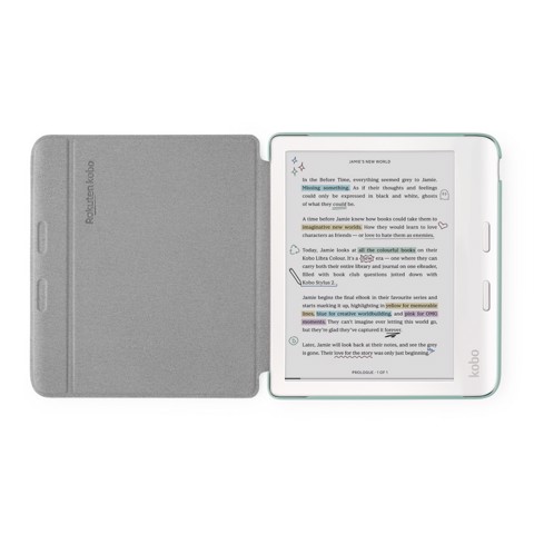 Rakuten Kobo Basic SleepCover custodia per e-book Libra Colour Verde