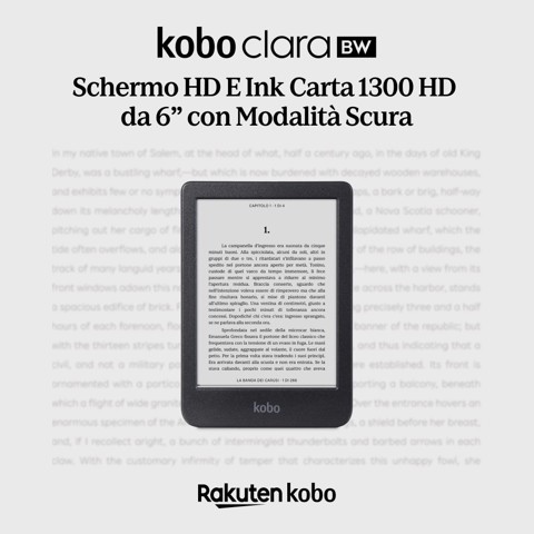 Clara BW lettore e-book Touch screen 16 GB Wi-Fi