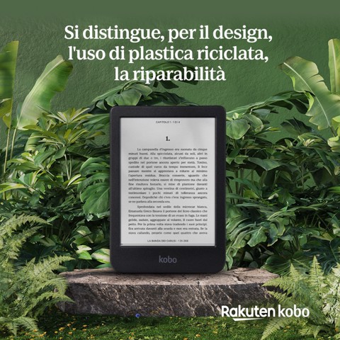 Rakuten Kobo Clara BW lettore e-book Touch screen 16 GB Wi-Fi Nero