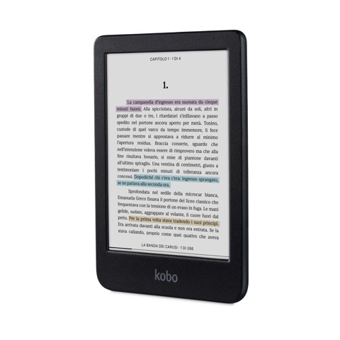 Clara Colour lettore e-book Touch screen 16 GB Wi-Fi Nero