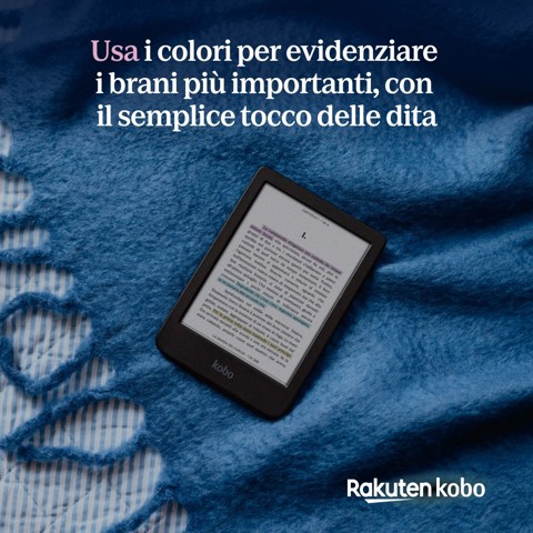 Clara Colour lettore e-book Touch screen 16 GB Wi-Fi Nero