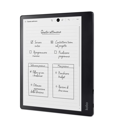 Rakuten Kobo Elipsa 2E lettore e-book Touch screen 32 GB Wi-Fi Nero