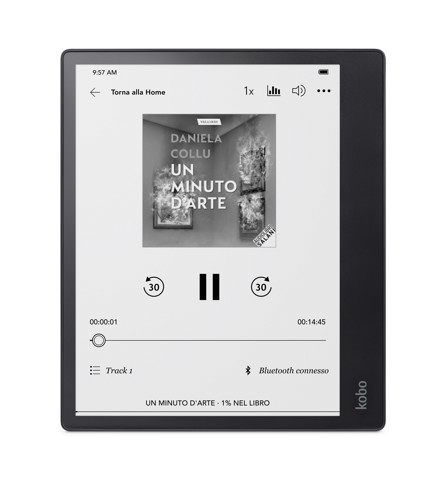 Rakuten Kobo Elipsa 2E lettore e-book Touch screen 32 GB Wi-Fi Nero