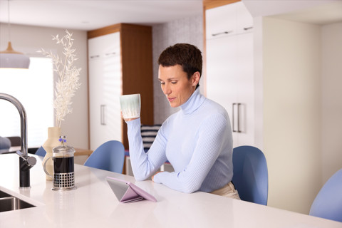 Rakuten Kobo Libra 2 lettore e-book Touch screen 32 GB Wi-Fi Bianco