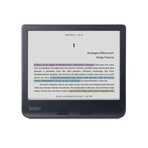 Libra Colour lettore e-book Touch screen 32 GB Wi-Fi Nero