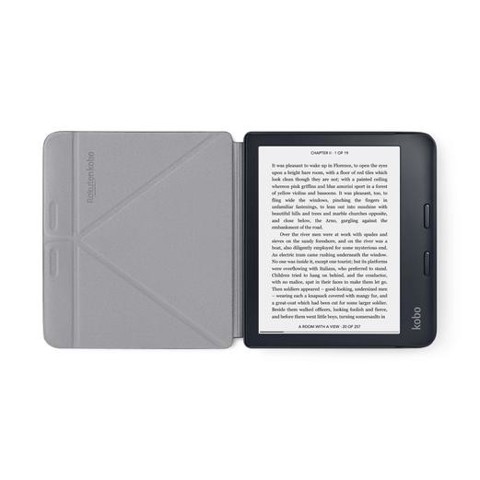 Rakuten Kobo N418-AC-BK-E-PU custodia per e-book reader 17,8 cm (7") Cover Nero