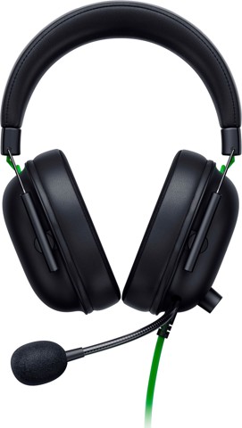 Razer Blackshark V2 X Auricolare Cablato A Padiglione Giocare Nero, Verde