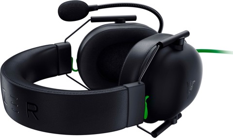 Razer Blackshark V2 X Auricolare Cablato A Padiglione Giocare Nero, Verde
