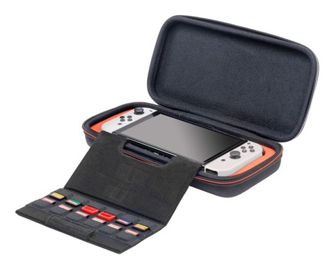 RDS Industries NS212SM Custodia rigida Nintendo Nero