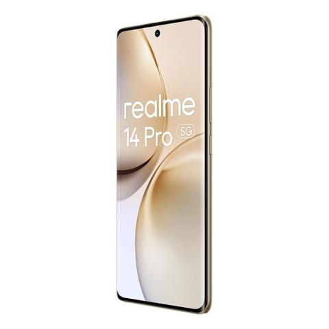 realme 14 Pro 5G 17,2 cm (6.77") Doppia SIM Android 15 USB tipo-C 8 GB 256 GB 6000 mAh Bianco