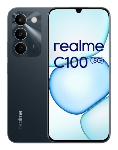 realme C100 5G 17,3 cm (6.8") Doppia SIM Android 16.0 USB tipo-C 4 GB 128 GB 6600 mAh Verde