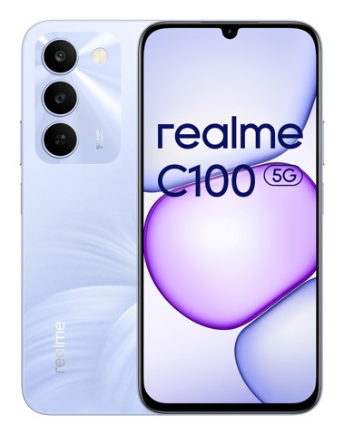 realme C100 5G 17,3 cm (6.8") Doppia SIM USB tipo-C 4 GB 256 GB 6600 mAh Viola