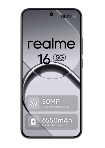 REALME - REALME 16 5G AIR BLACK (256GB 8GB)