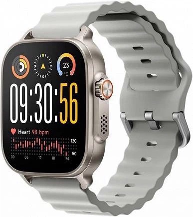realme Watch 5 5 cm (1.97") AMOLED Digitale 390 x 450 Pixel Touch screen Argento GPS (satellitare)