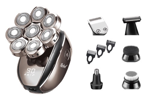 Rebel Kit per la cura di barba e capelli 10 in 1 WET&DRY - by XD