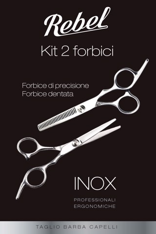Rebel XDWGBS777 forbici da barbiere 152 mm