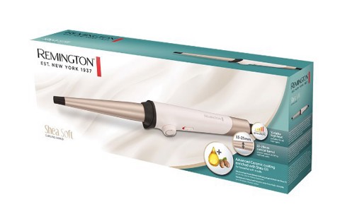 Remington CI4740 messa in piega Ferro arricciacapelli Caldo Beige, Nero