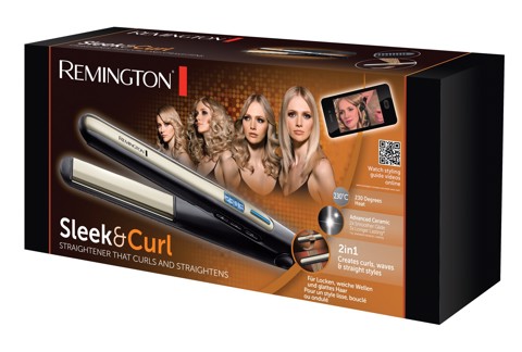Remington Piastra per Capelli Sleek & Curl S6500