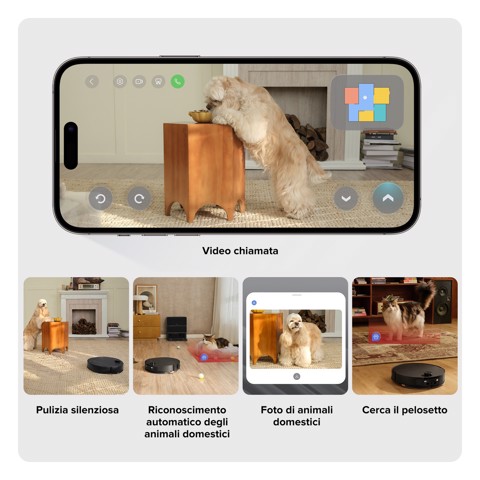 Roborock Saros 10 Robot Aspirapolvere e Lavapavimenti con VibraRise 4.0, Aspirazione 22.000 Pa, LiDAR Retrattile, Dock RockDock Ultra 2.0, Reactive AI 3.0, Sollevamento Mop Automatico, Controllo App e Vocale