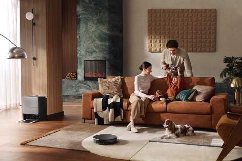 Roborock Saros 20X robot aspirapolvere e lavapavimenti Nero