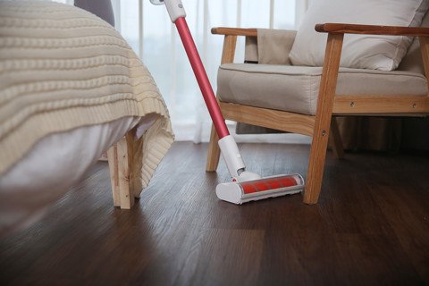 Roidmi X15 Senza sacchetto Rosso, Bianco