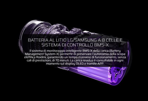 Roidmi X30 Pro Senza sacchetto Grigio