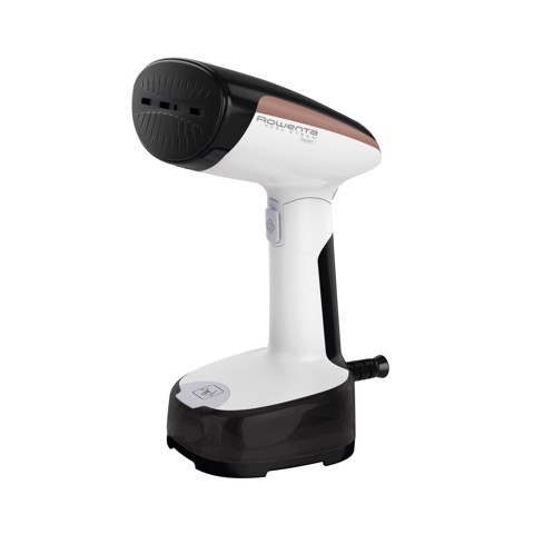 Rowenta Access Steam Pocket, Stiratore Verticale Portatile, Pieghevole, Black & White