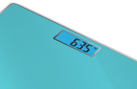 Rowenta Classic BS1503 Quadrato Turchese Bilancia pesapersone elettronica