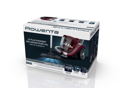 Rowenta Compact Power XXL RO4B63EA aspirapolvere a traino 2,5 L A cilindro Secco 900 W Senza sacchetto