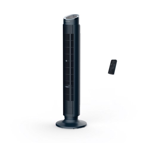 Rowenta Eole Silence Force , Ventilatore a Torre, Raffrescamento Intenso, Silenzioso, VU7050