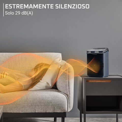 Rowenta Intense Comfort Aqua, Termoventilatore Sicuro in Bagno, Potenza di 2400 W, SO6551F0