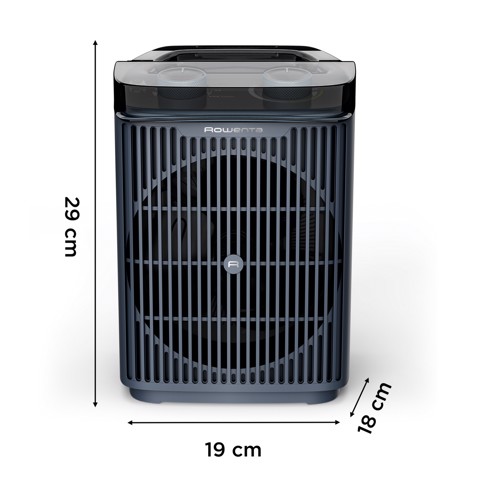 Rowenta Intense Comfort Aqua, Termoventilatore Sicuro in Bagno, Potenza di 2400 W, SO6551F0