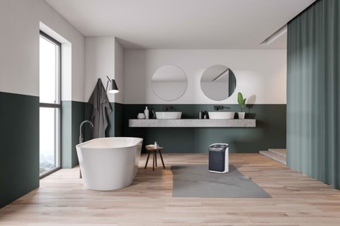 Rowenta Mini Excel Aqua SO9281F0 stufetta elettrica Interno Bianco 2000 W Riscaldatore ambiente elettrico con ventilatore