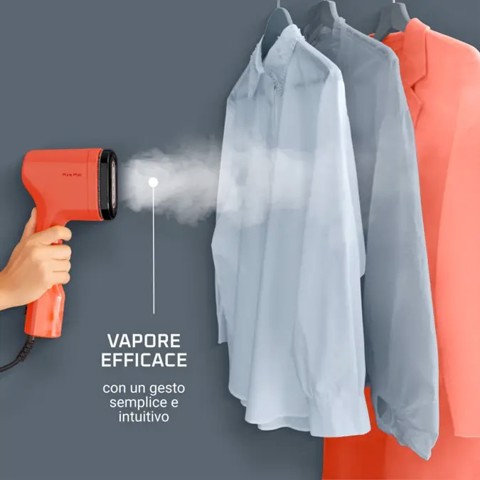 Rowenta Pure Pop DR2022 Vapore per indumenti portatile 0,07 L 1300 W Corallo