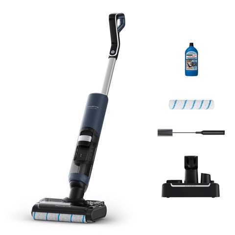 Rowenta X-Clean 5 Pro GZ5436E0 scopa elettrica Aspirapolvere a bastone 2 in 1 Batteria Secco e bagnato Senza sacchetto 0,5 L Blu, Nero