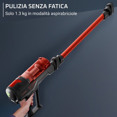 Rowenta X-FORCE 8.80, Aspirapolvere Senza Filo, 100 AW, Modello Animal Care, RH1872