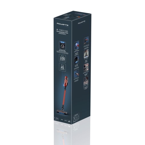 Rowenta X-FORCE 8.80, Aspirapolvere Senza Filo, 100 AW, Modello Animal Care, RH1872