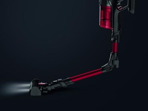 Rowenta X-Force Flex 12.60 RH98A7WO aspirapolvere senza filo Rosso, Grigio Senza sacchetto