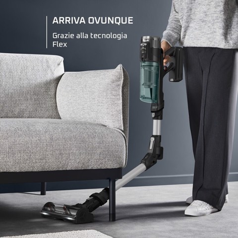 Rowenta X-Force Flex 13.60, Aspirapolvere Senza Fili, Modello Allergy, RH9A32